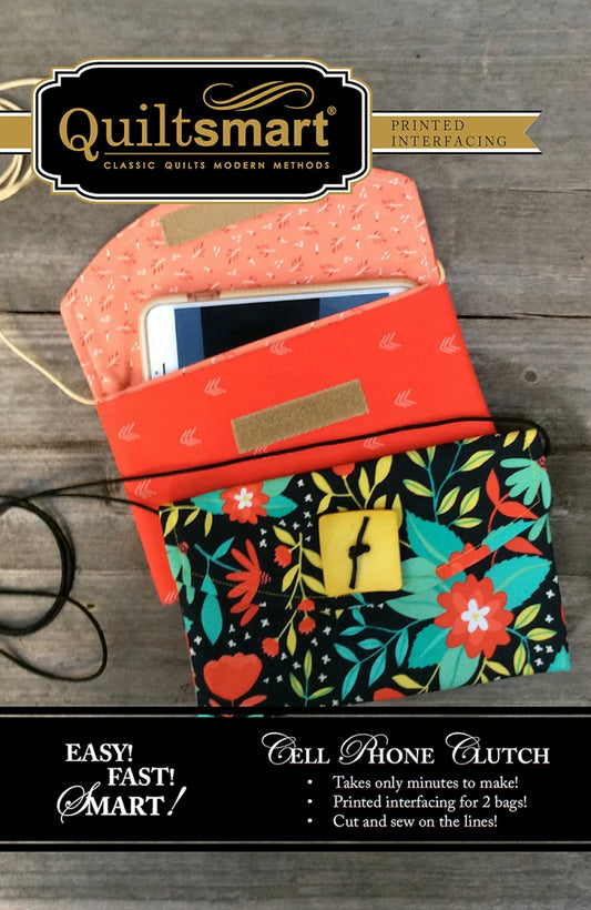 Cell Phone Clutch Fun Pack by QuiltSmart