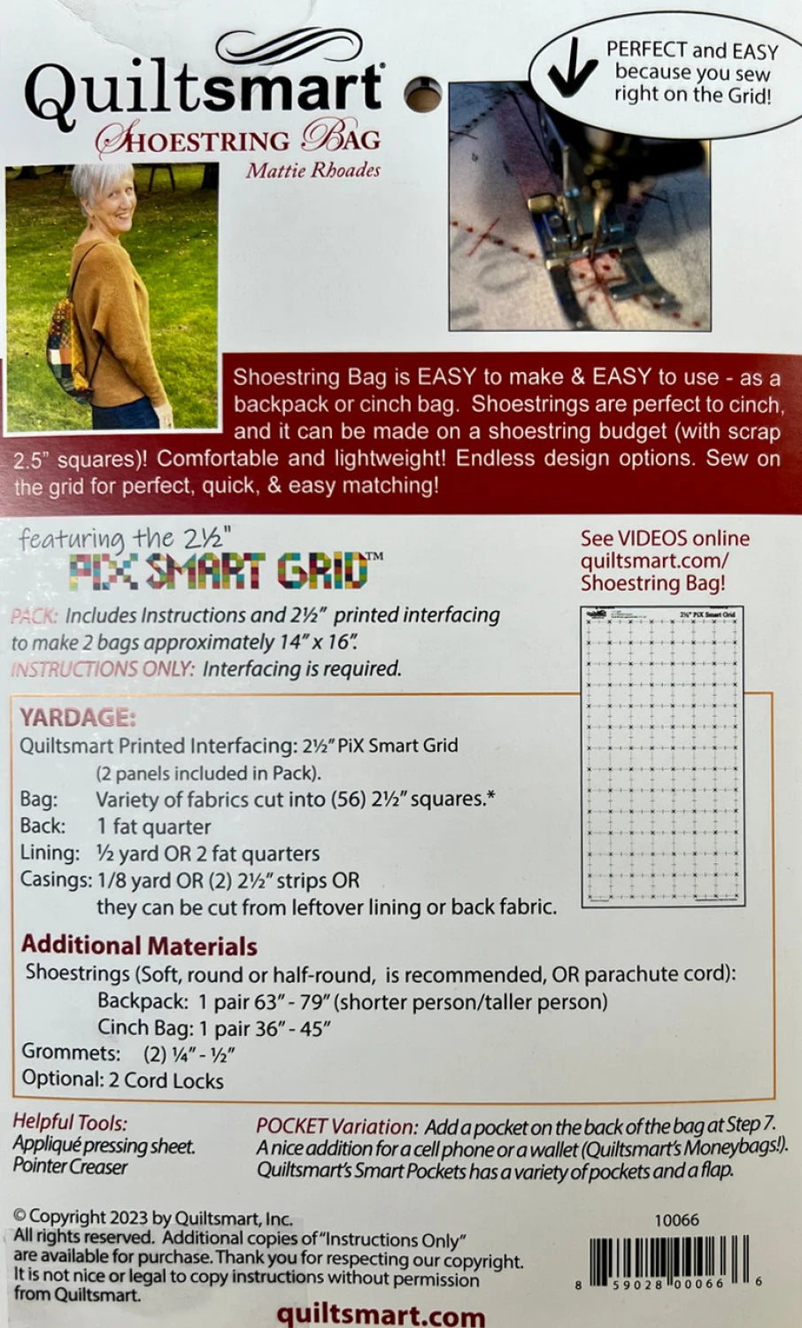 Shoestring Bag Fun Pack by QuiltSmart