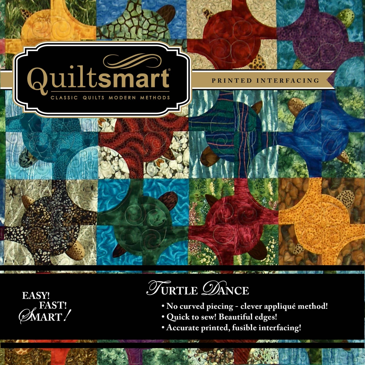 Turtle Dance Snuggler Pack by QuiltSmart