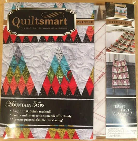 Mountain Tops Pattern and Interfacing by QuiltSmart
