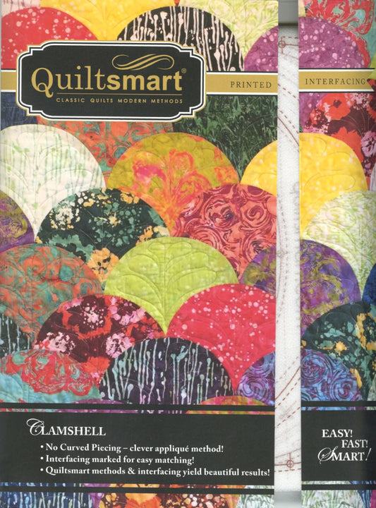 Clamshell Quilt Pattern & Interfacing by QuiltSmart
