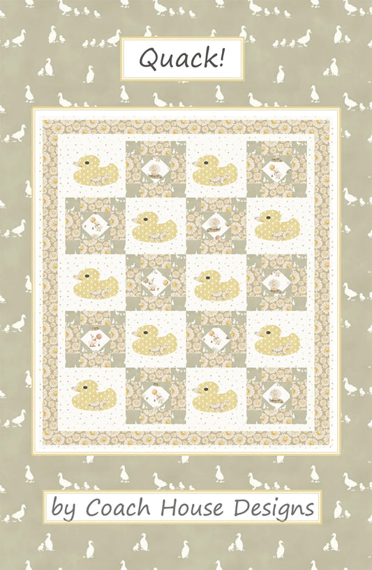 Quack! Quilt Pattern by Coach House Designs