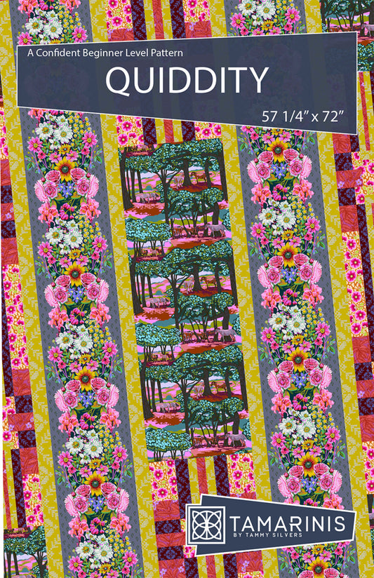 Quiddity Quilt Pattern by Tamarinis