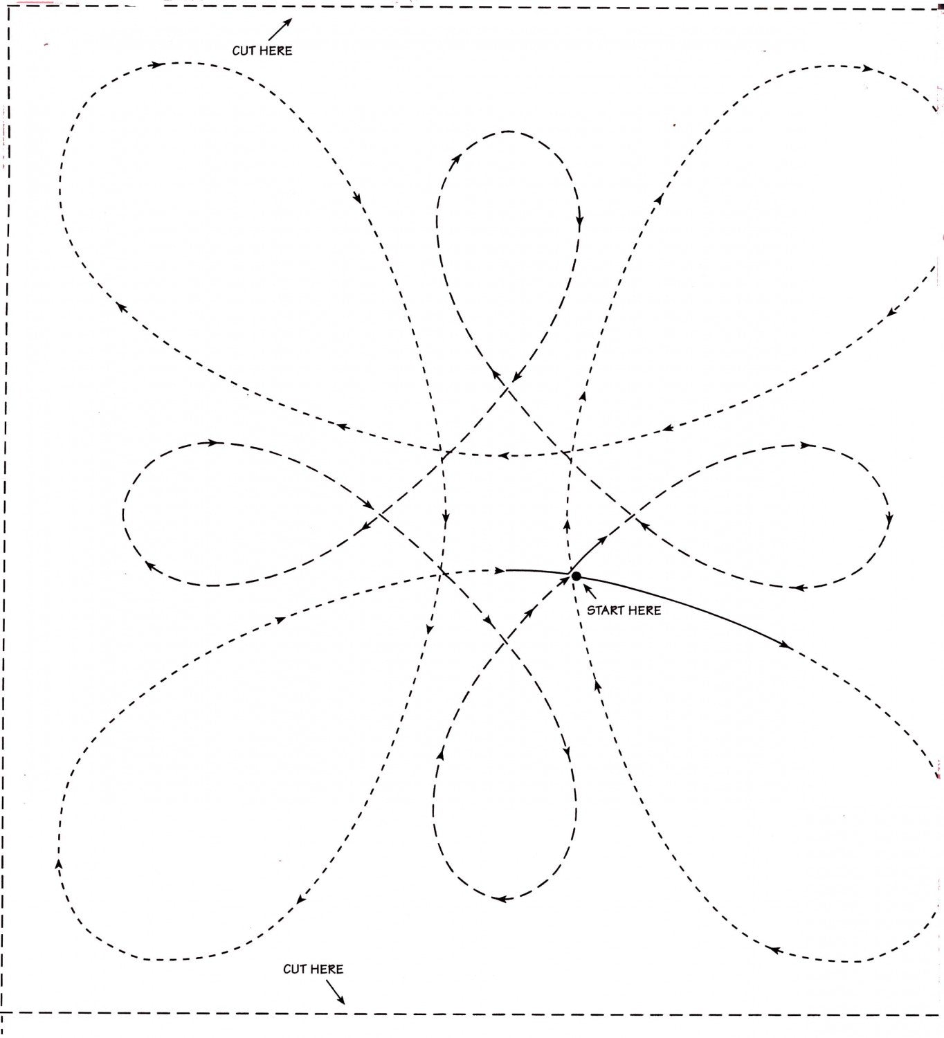 Quilt Block Pattern Roll 7 1/2in 12ct # QME202 - Special Order