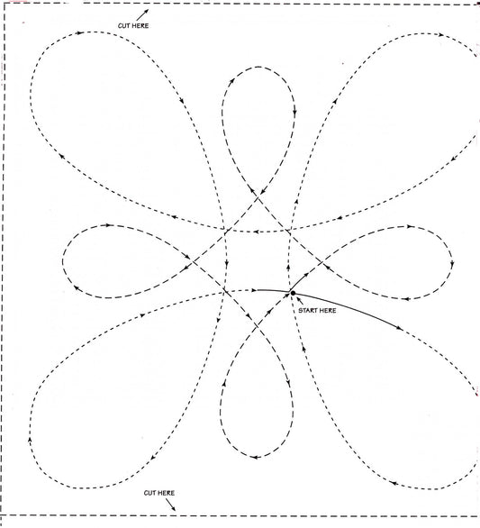 Quilt Block Pattern Roll 7 1/2in 12ct # QME202 - Special Order