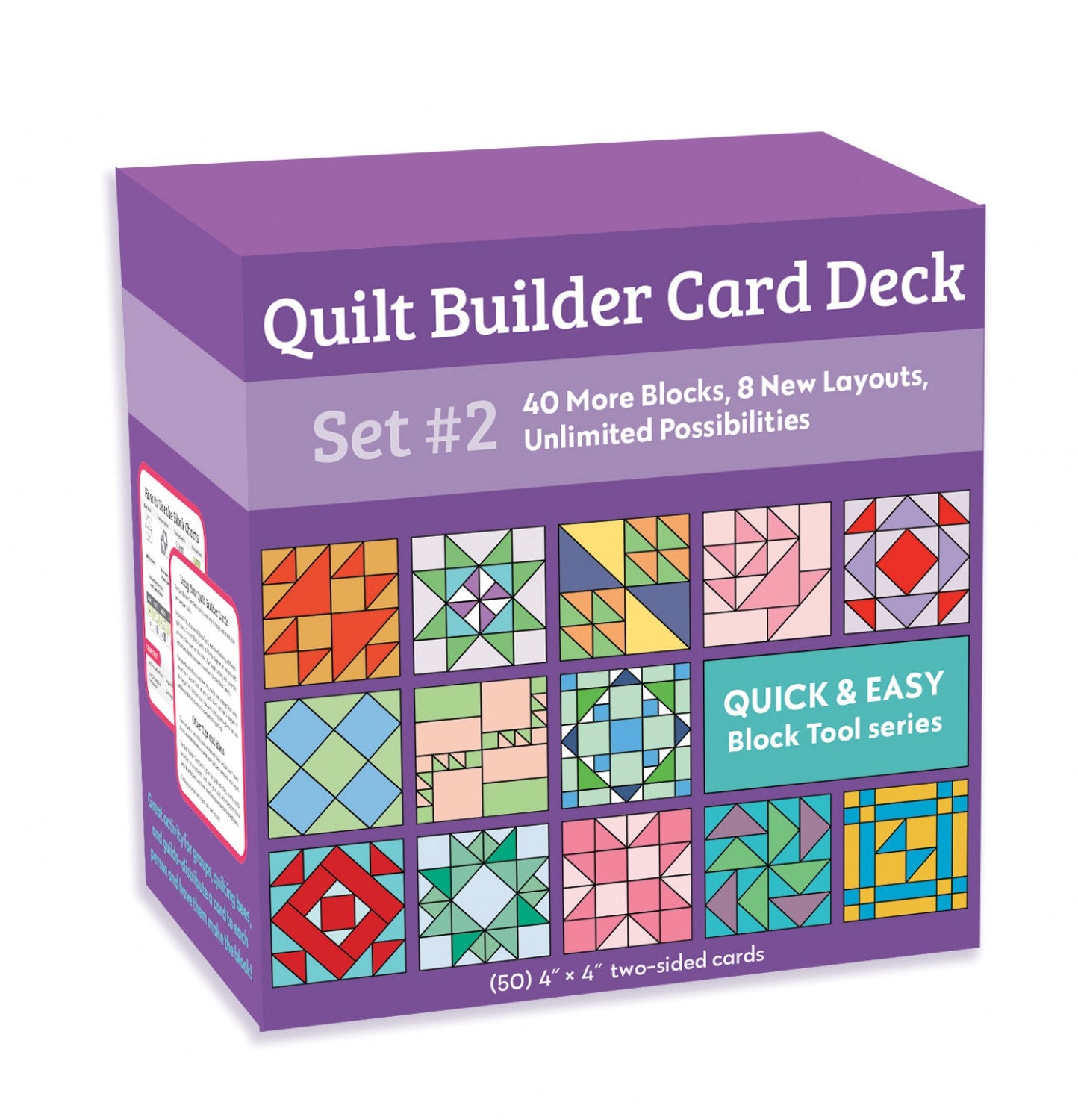 Quilt Builder Card Deck 2 # 20491 - Special Order