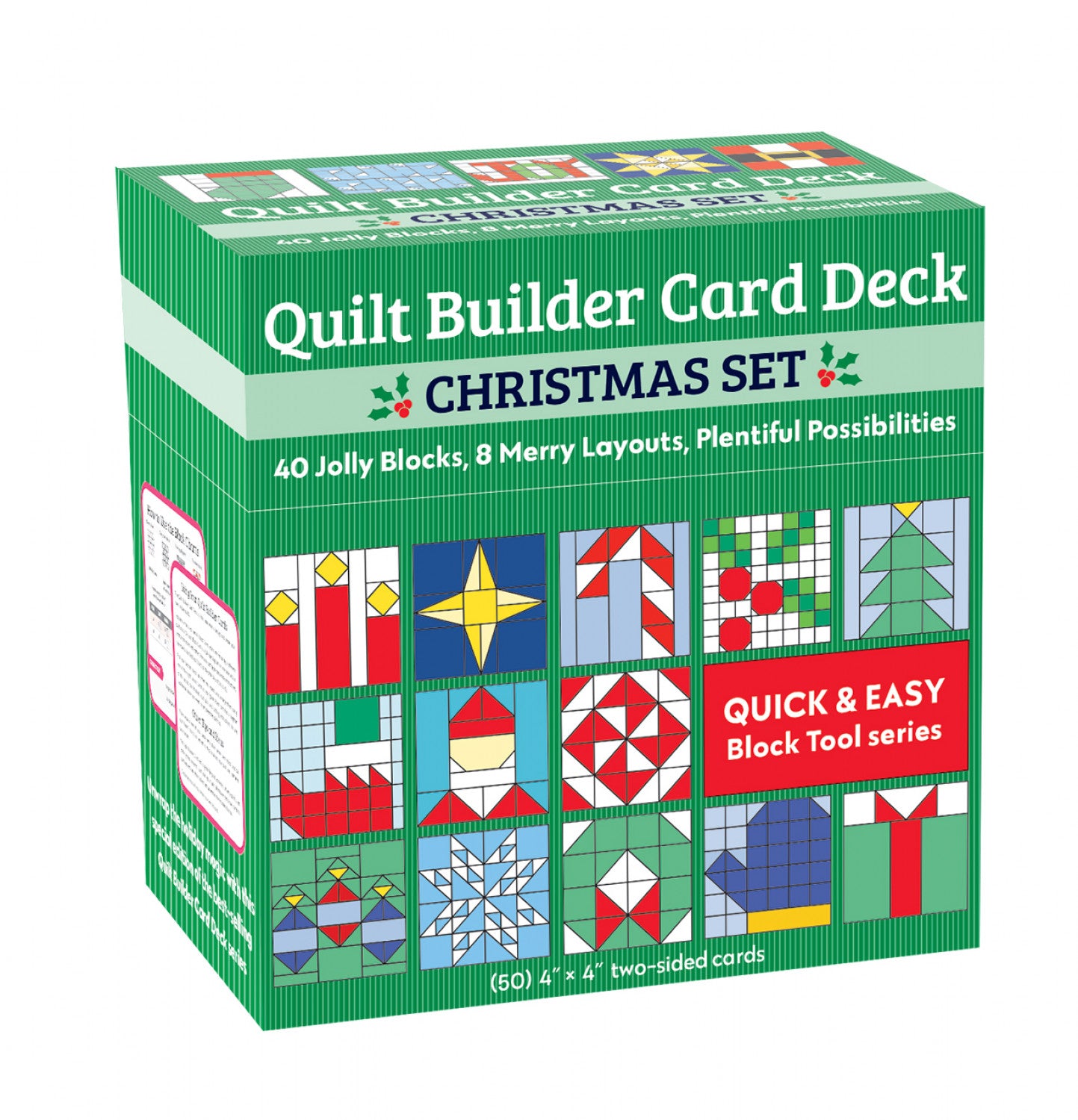Quilt Builder Card Deck Christmas Set # 20556 - Special Order