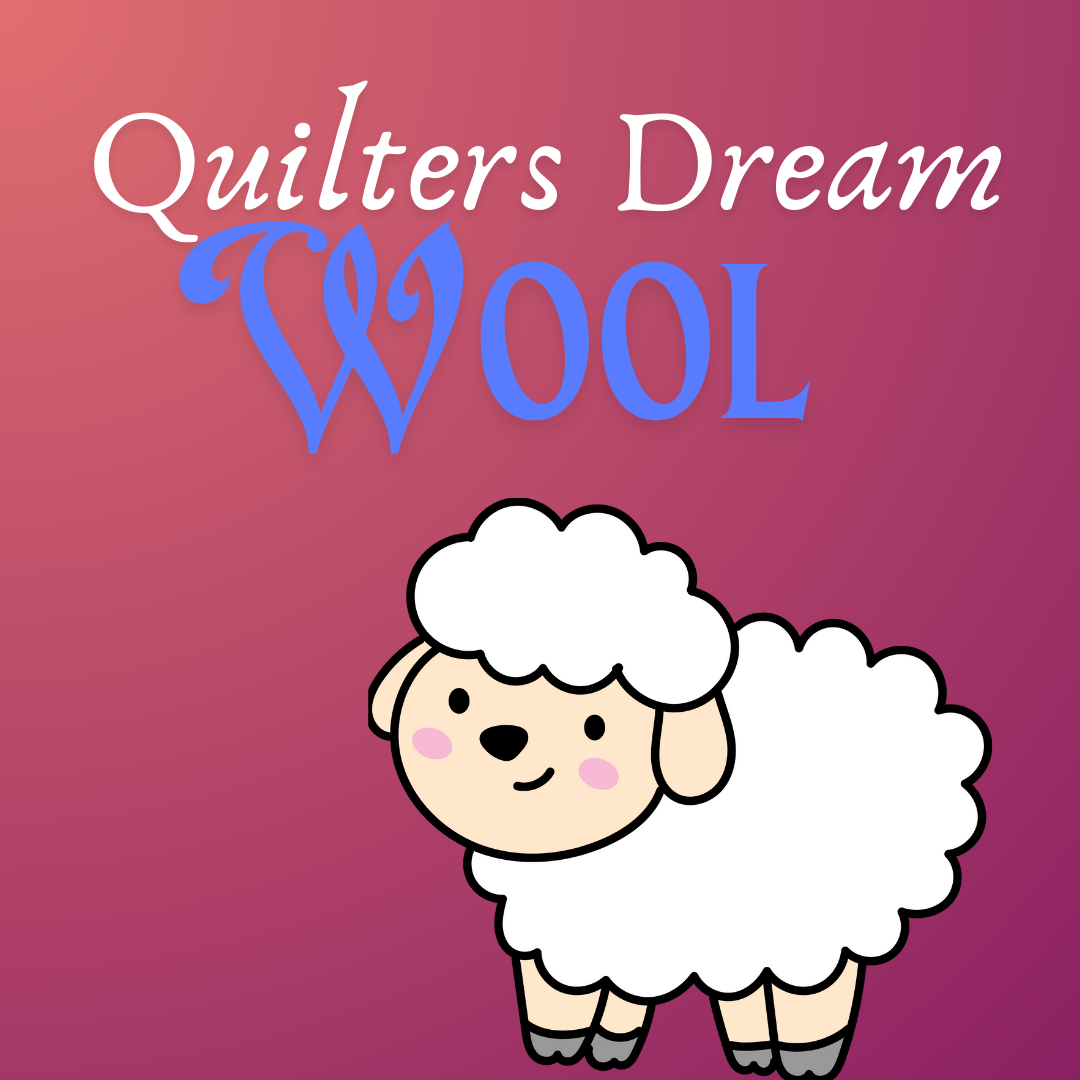 Quilters Dream- Wool Batting - Light Yet Lofty - Rolls & Cases - Price Includes Shipping