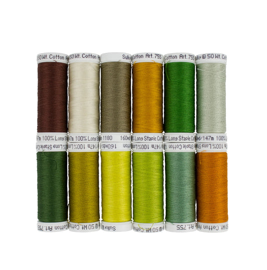 Quilting Forest & Fauna 50 wt Cotton Palette # 755-81 - Special Order