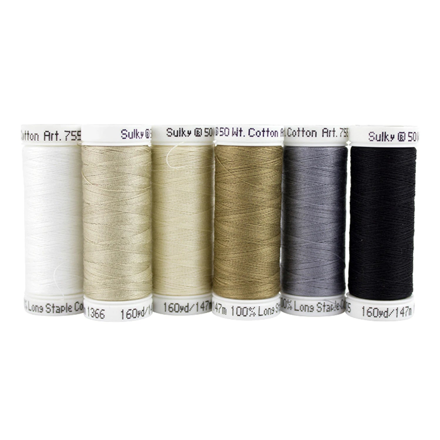 Quilting Neutrals 50 wt Cotton Thread # 755-63 - Special Order