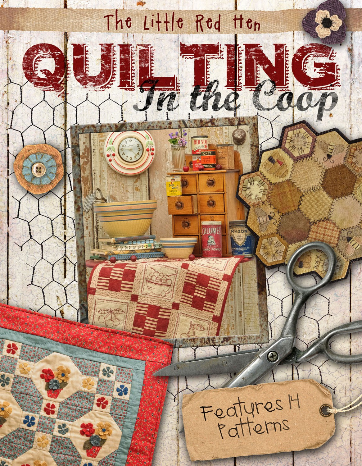 Quilting in the Coop by Littel Ren Hen - Special Order