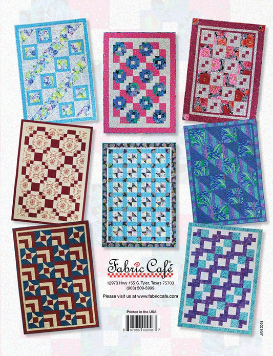 Quilts in a Jiffy 3-Yard Quilts by Fabric Cafe