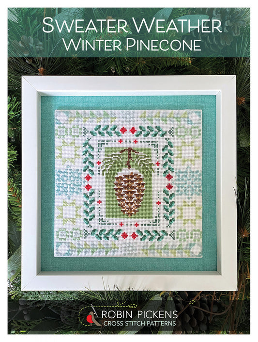 Sweater Weather: Winter Pinecone # RPCSP-SWWP409 - Special Order - Will Ship After 10-25-24