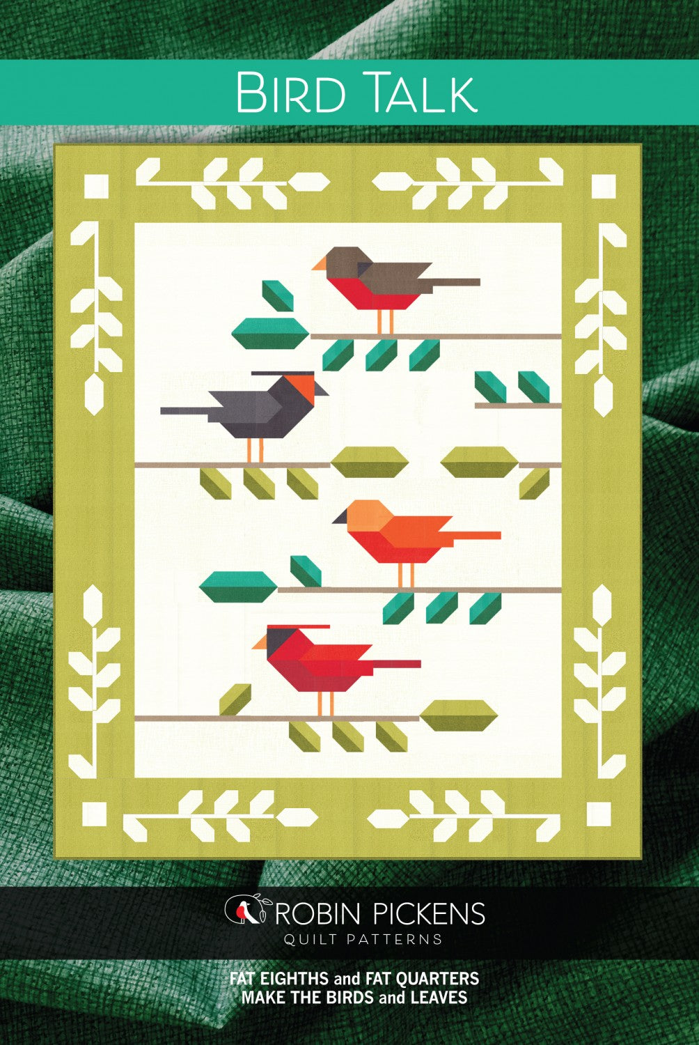 Bird Talk Quilt Pattern # RPQPBT128 - Special Order