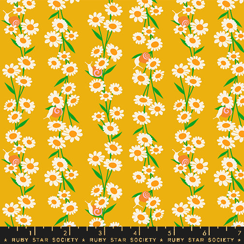Carousel by Melody Miller : Daisy Chain Goldenrod RS0098 11 (Estimated Arrival Feb. 2025)