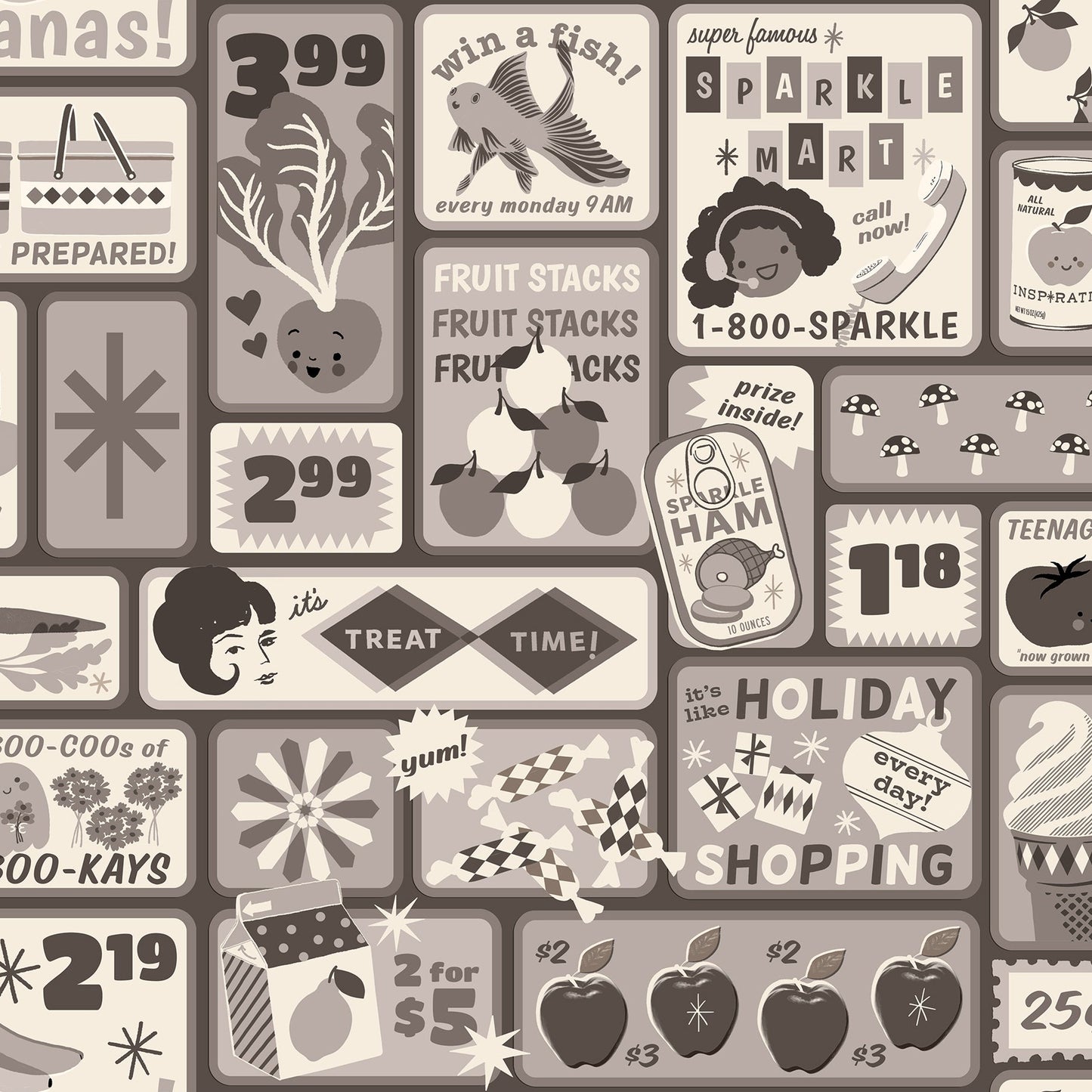 Sparkle Shopper by Melody Miller : Fabric Bundles