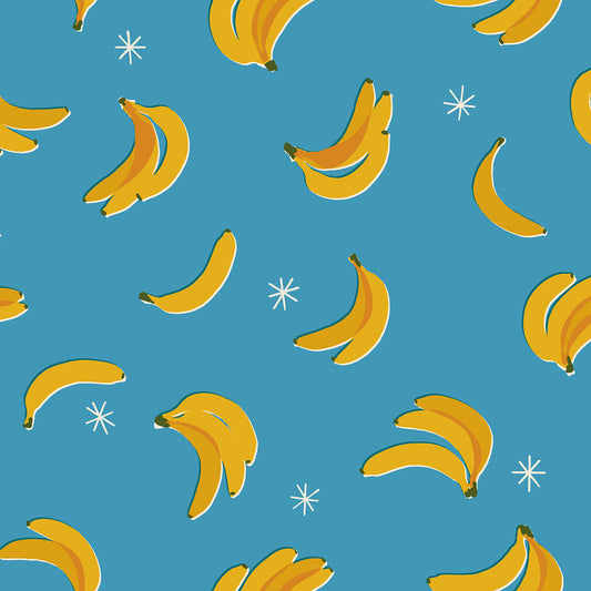 Sparkle Shopper by Melody Miller : Bananas Vintage Blue RS0129 18