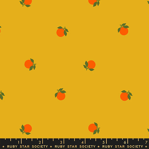 Sparkle Shopper by Melody Miller : Tangerines Goldenrod RS0130 13