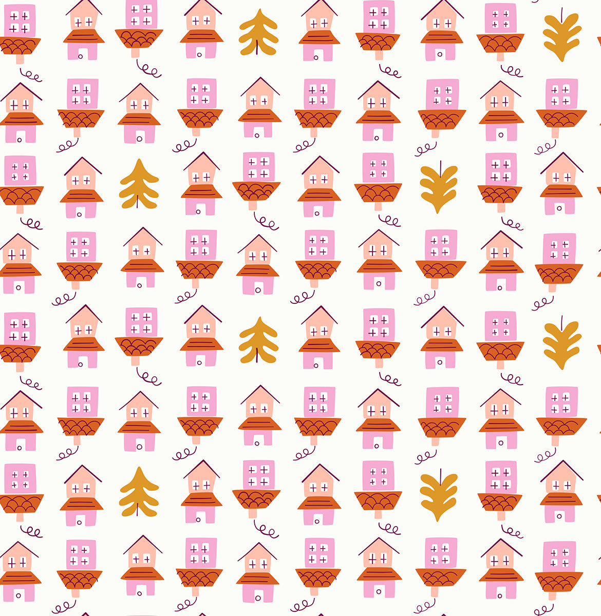 Tarrytown by Kimberly Kight : Little Houses Cream Soda RS3026 11