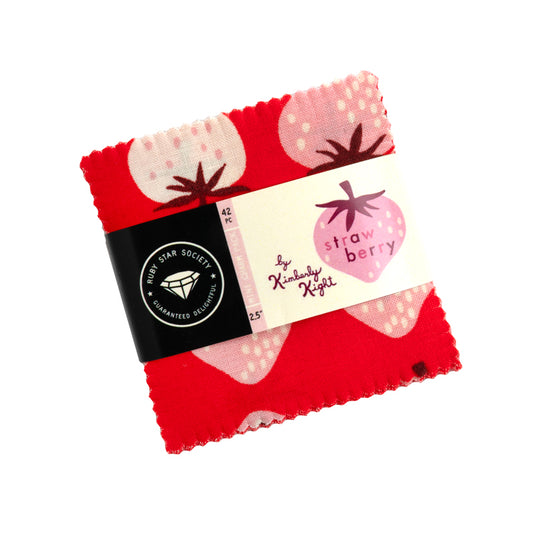 Strawberry by Kimberly Kight -  Mini Charm Pack  (Estimated Arrival - May 2025)