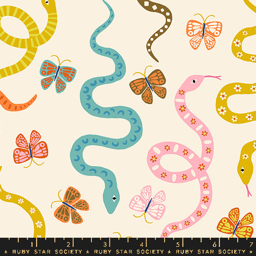 ooh Lucky Lucky by Alexia Marcelle Abegg : Garden Snake Natural RS4114 11 (Estimated Arrival Mar. 2025)