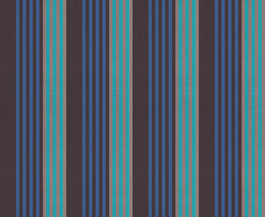 Warp & Weft ooh Lucky Lucky by Alexia Marcelle Abegg : Ribbon Stripe Soft Black RS4126 11 (Estimated Arrival Mar. 2025)