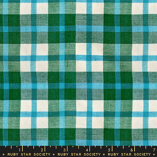 Mystic Fable Warp & Weft by Alexia Abegg : Juliet Plaid Jade RS4157 11
