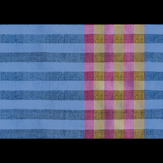 Warp & Weft Daisy Days by Alexia Marcelle Abegg : Shoreline Blue RS4191 11