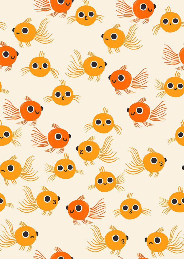 animal animal by Ruby Star Collaborative : Goldfish Orange RS5165 11 (Estimated Arrival Feb. 2025)