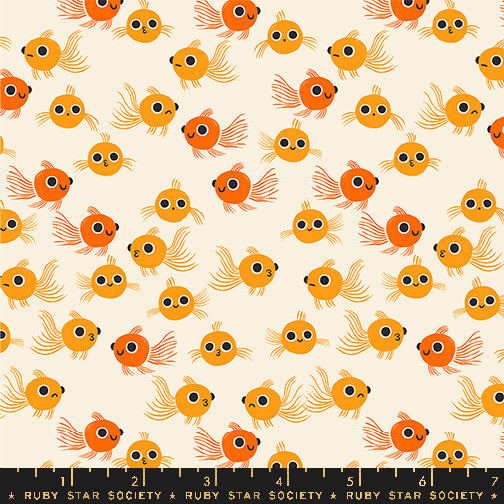 animal animal by Ruby Star Collaborative : Goldfish Orange RS5165 11 (Estimated Arrival Feb. 2025)
