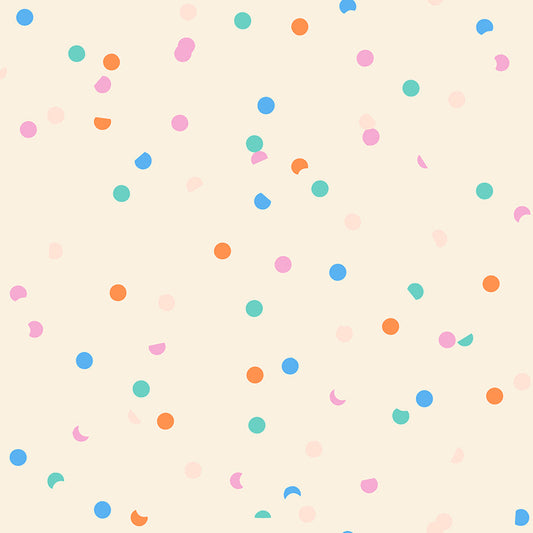 Sidekicks by Ruby Star Society Collaborative : Hole Punch Dot Multi On Natural RS5220 23