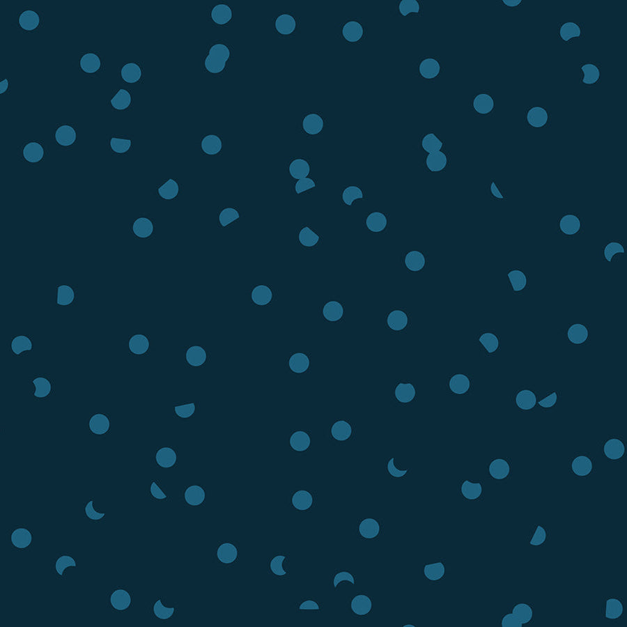 Sidekicks by Ruby Star Society Collaborative : Hole Punch Dot Teal Navy RS5220 25