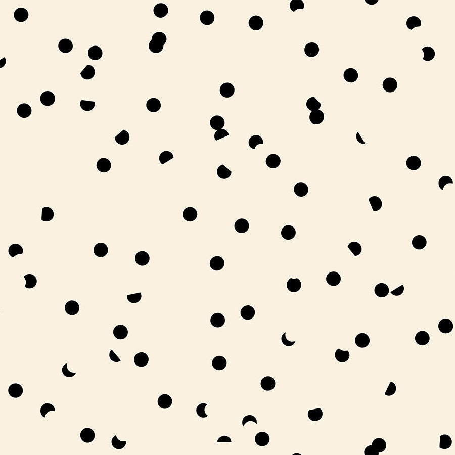 Sidekicks by Ruby Star Society Collaborative : Hole Punch Dot Black On Natural RS5220 50