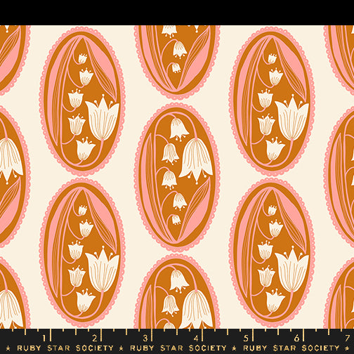 Endpaper by Jen Hewett  - Lily of the Valley Natural RS6042 11 (Estimated Ship Date Nov. 2024)