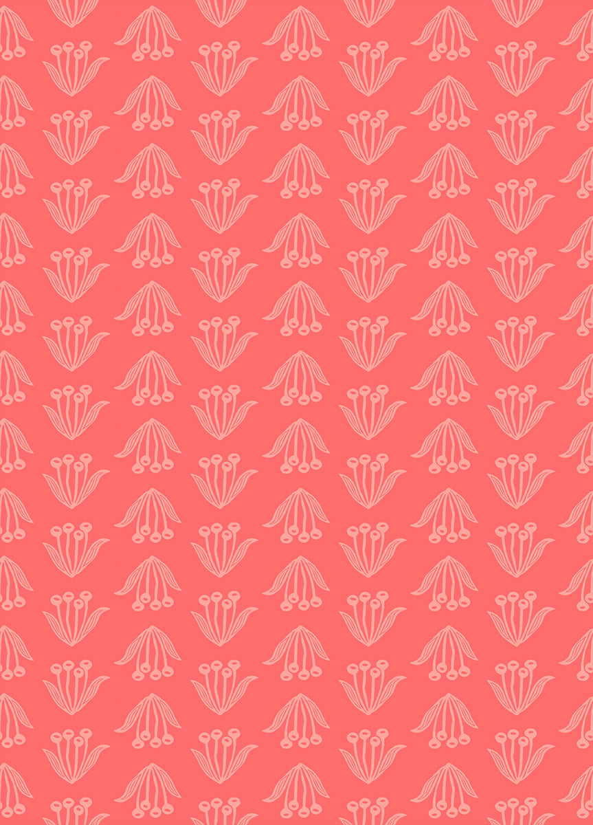 Endpaper by Jen Hewett  -  Crocus Strawberry  RS6046 13 (Estimated Ship Date Nov. 2024)