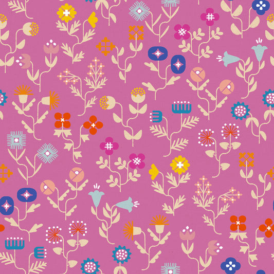 Salutations by Rashida Coleman-Hale - CANVAS Forget Me Not Heliotrope RS1098 17L
