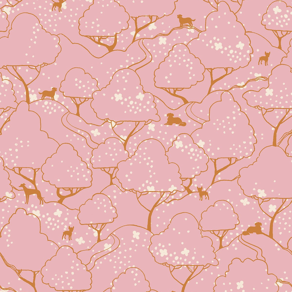 Dog Park by Sarah Watts : Dog Park Lavender RS2098 13