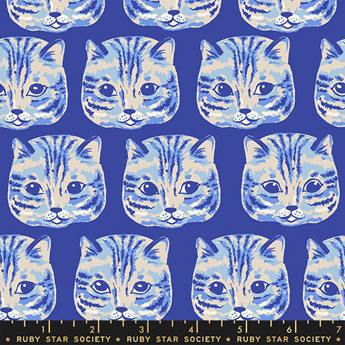 Oops All Cats by Sarah Watts : Meow Meow Blue Ribbon RS2147 18