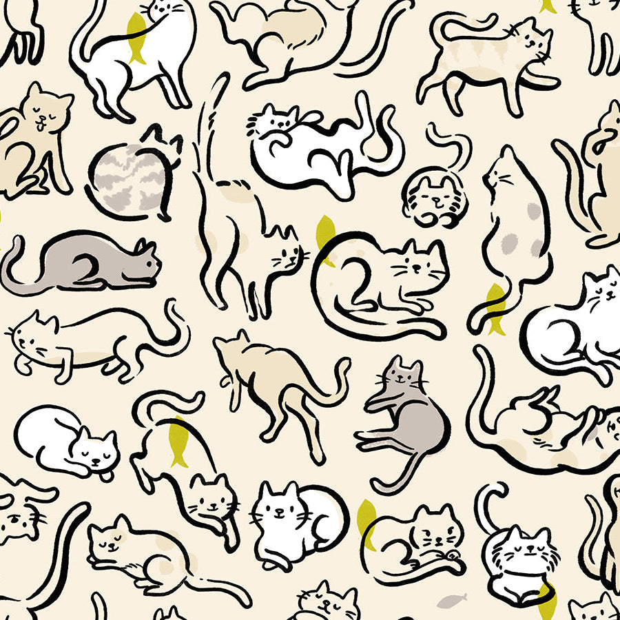 Oops All Cats by Sarah Watts : Fabric Bundles