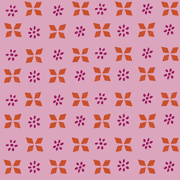Sugar Maple by Alexia Abegg - Block Print Dark Peony RS4092 20