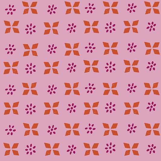 Sugar Maple by Alexia Abegg - Block Print Dark Peony RS4092 20