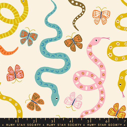 Ooh Lucky Lucky by Alexia Marcelle Abegg : Garden Snake Natural RS4114 11