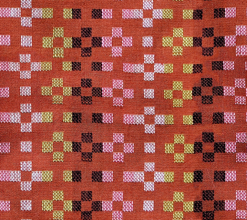 Mystic Fable Warp & Weft by Alexia Abegg : Flowers Terracotta RS4154 11