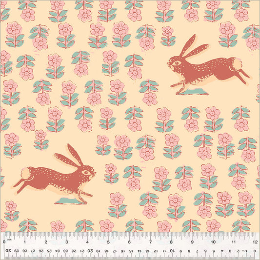 Rabbit by Heather Ross : 54542W-1DES 108" Quilt Back