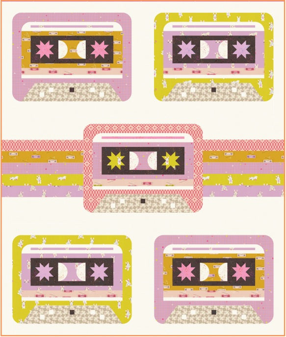 LoFi Linens by Rashida Coleman-Hale : Radical Cassettes Quilt Kit