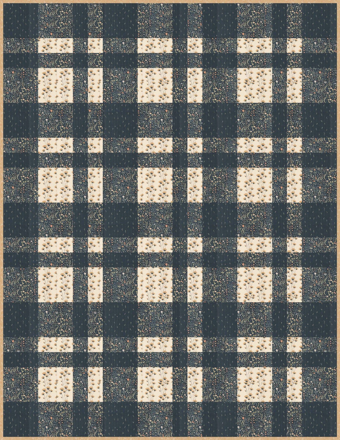 Rainier by Jessica Rose : Siracusa Gingham Quilt Kit (Estimated Ship Date April 2025)