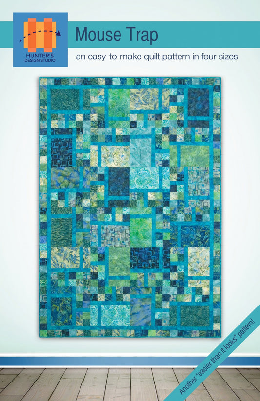 Mouse Trap Quilt Pattern by Sam Hunter from Hunter's Design Studio