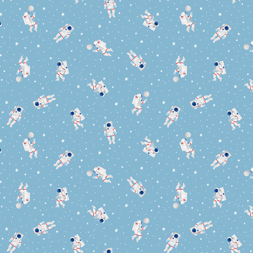 Reach For The Stars with NASA by Riley Blake Designs : Astronauts Sky C18333-SKY