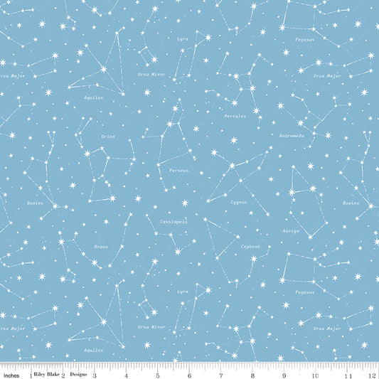 Reach For The Stars with NASA by Riley Blake Designs : Constellations Sky C18334-SKY