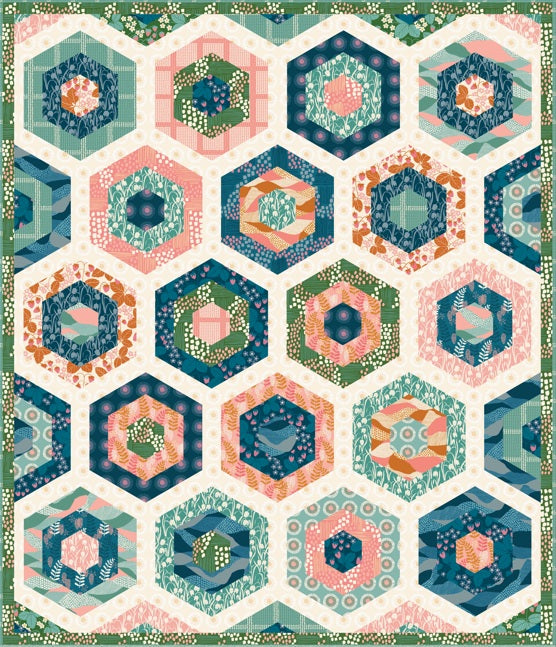 Reimagined Landscapes by Jen Hewett : Apis Quilt Kit